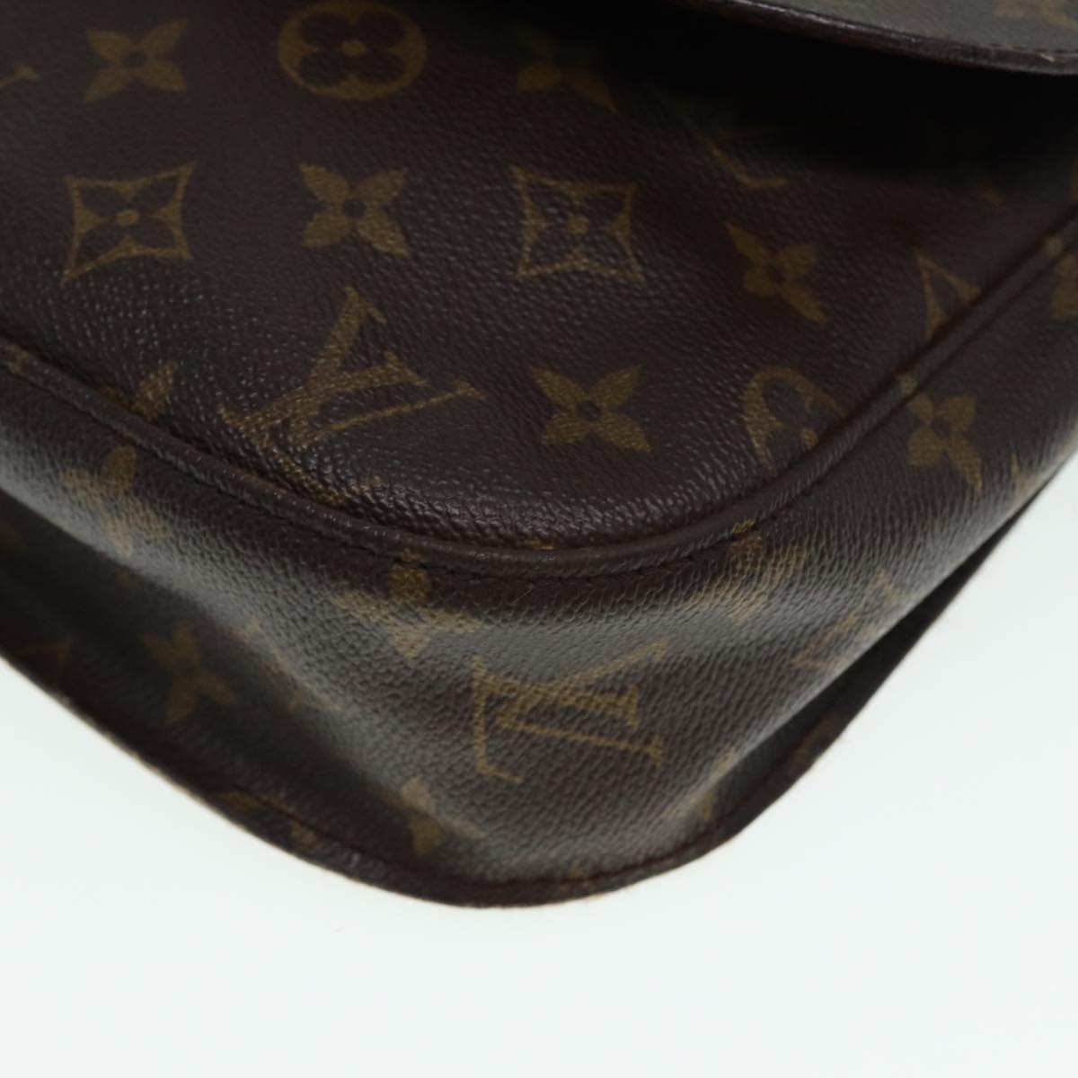 LOUIS VUITTON Monogram Saint Cloud GM Shoulder Bag M51242 LV Auth 79199