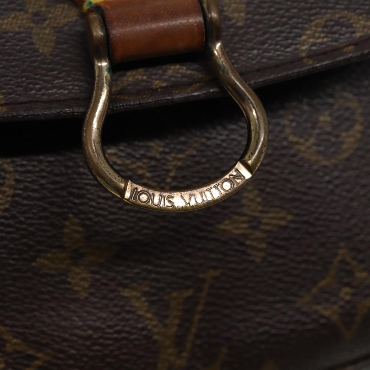 LOUIS VUITTON Monogram Saint Cloud GM Shoulder Bag M51242 LV Auth 79199