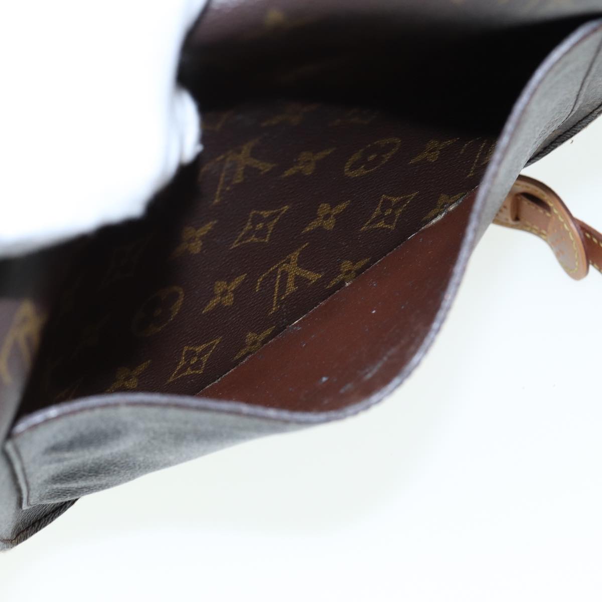 LOUIS VUITTON Monogram Saint Cloud GM Shoulder Bag M51242 LV Auth 79199