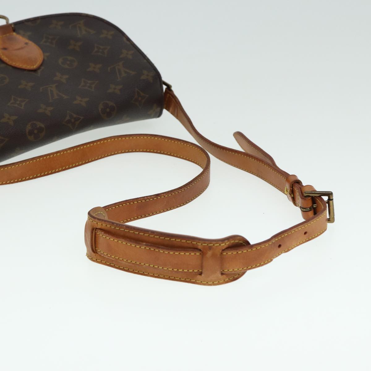 LOUIS VUITTON Monogram Saint Cloud GM Shoulder Bag M51242 LV Auth 79199