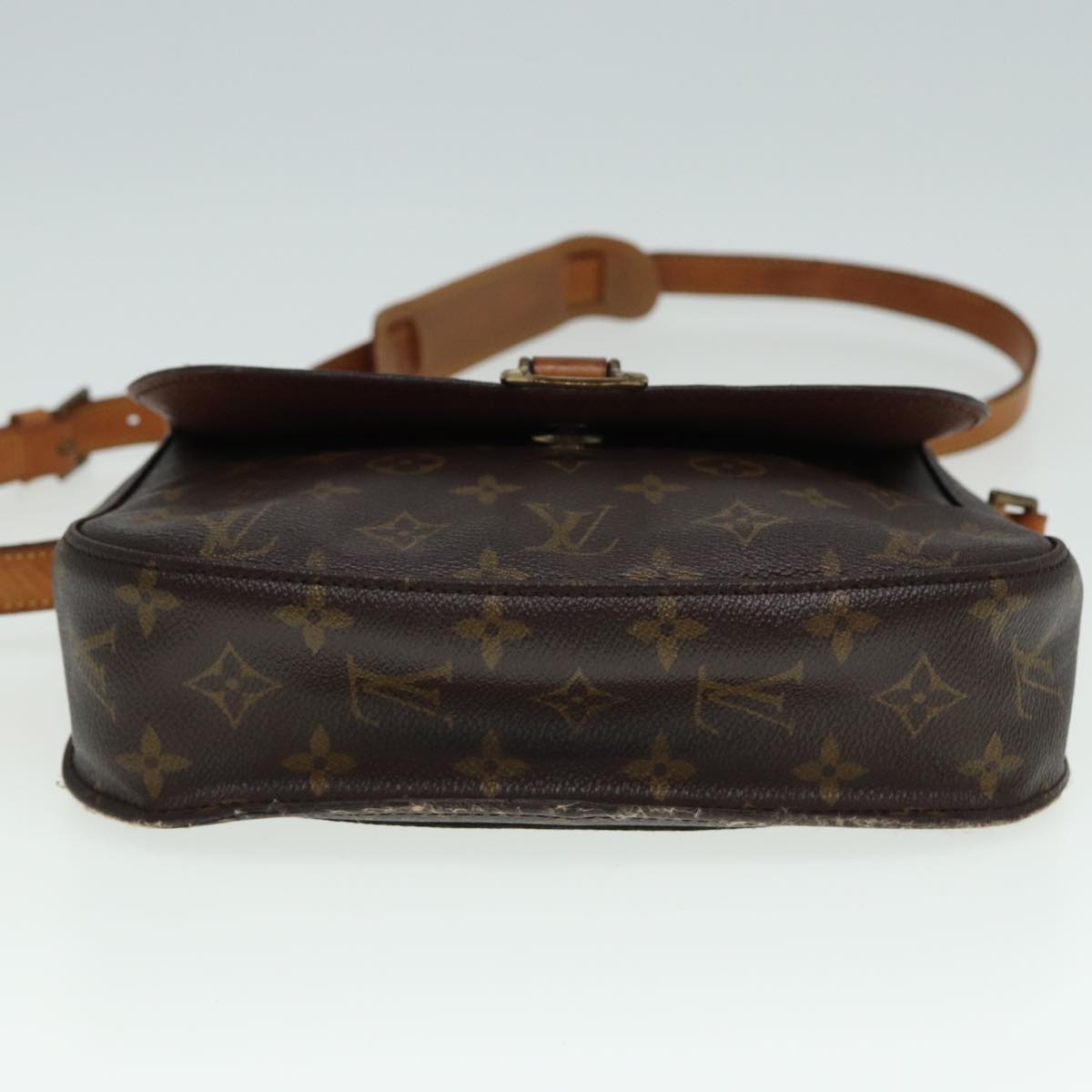 LOUIS VUITTON Monogram Saint Cloud GM Shoulder Bag M51242 LV Auth 79199