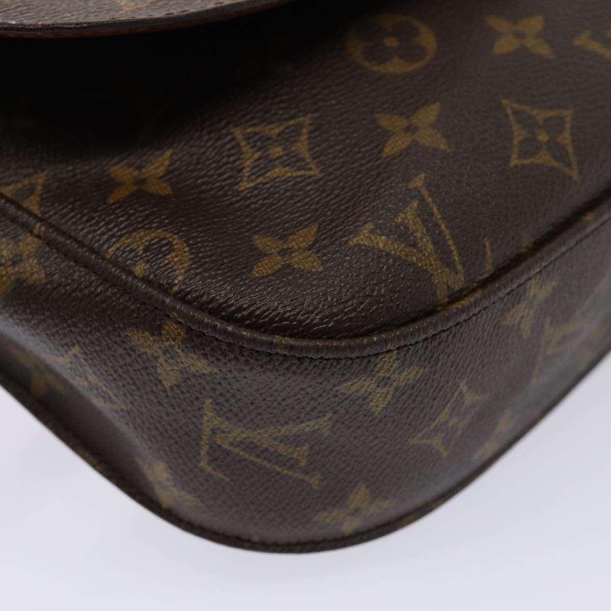 LOUIS VUITTON Monogram Saint Cloud GM Shoulder Bag M51242 LV Auth 79200