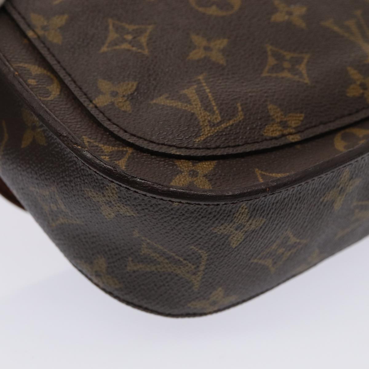 LOUIS VUITTON Monogram Saint Cloud GM Shoulder Bag M51242 LV Auth 79200