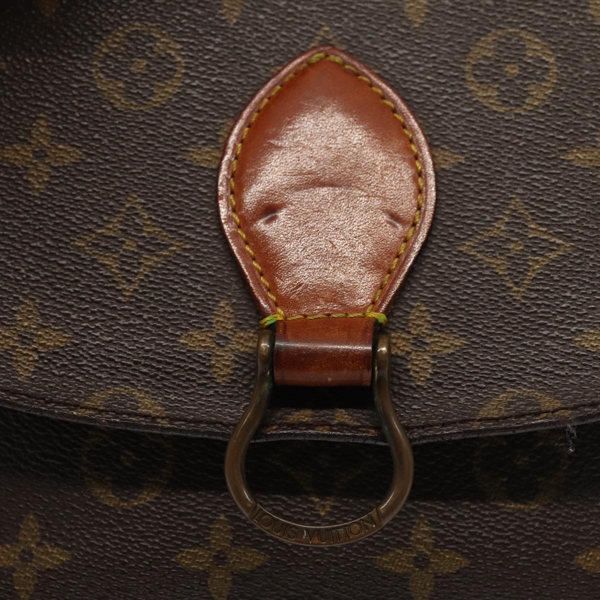 LOUIS VUITTON Monogram Saint Cloud GM Shoulder Bag M51242 LV Auth 79200