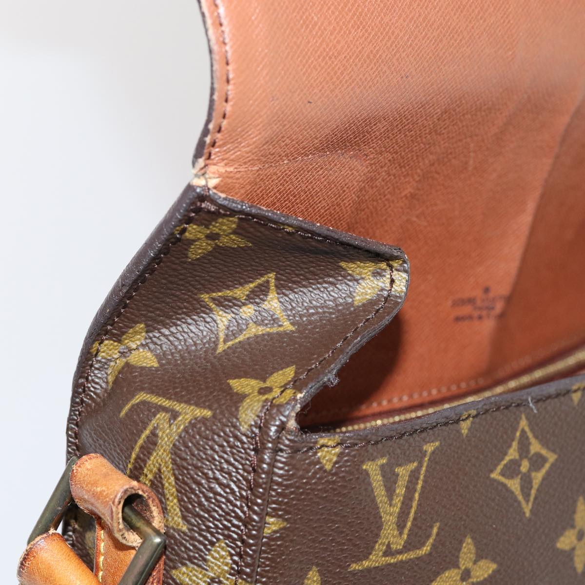 LOUIS VUITTON Monogram Saint Cloud GM Shoulder Bag M51242 LV Auth 79200