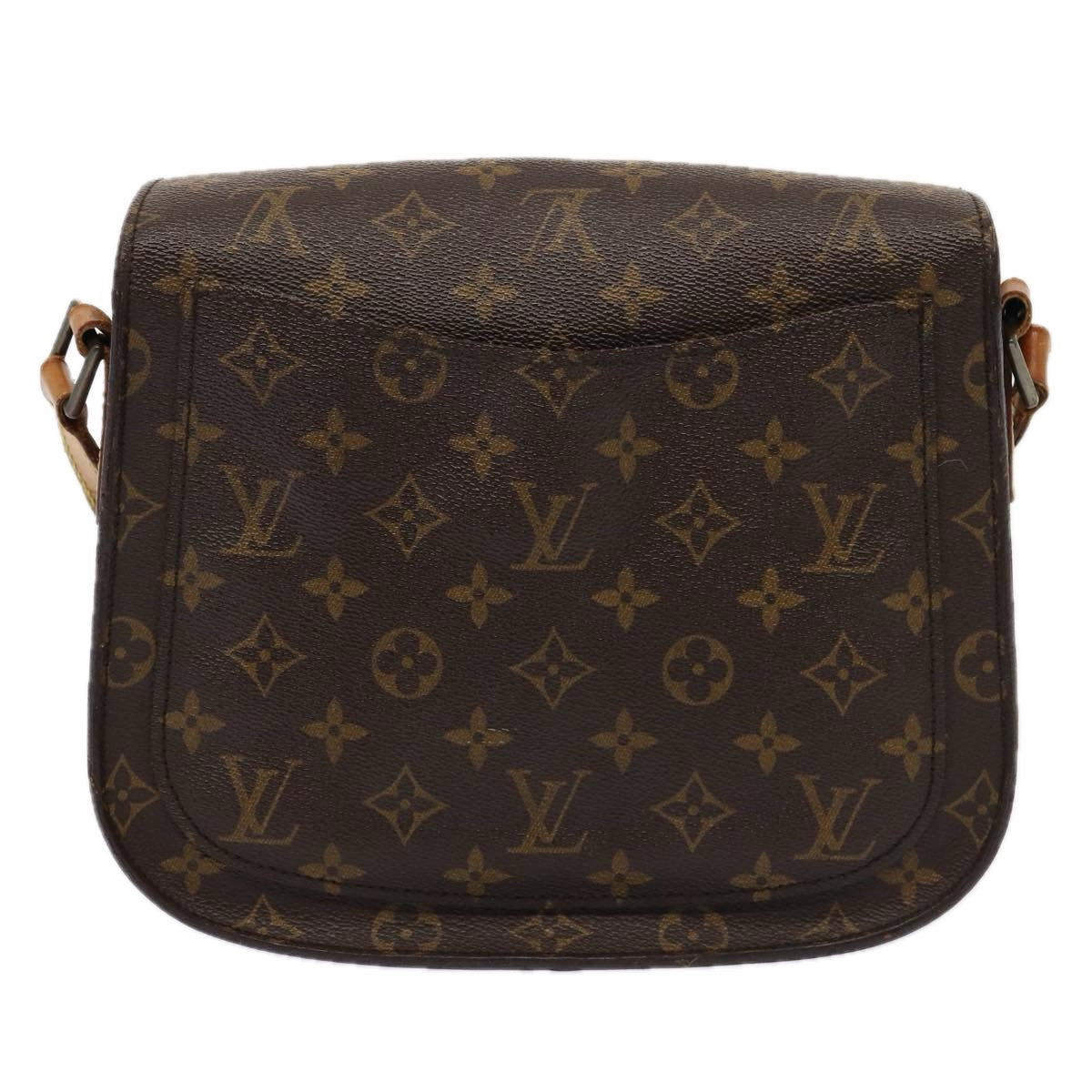 LOUIS VUITTON Monogram Saint Cloud GM Shoulder Bag M51242 LV Auth 79200