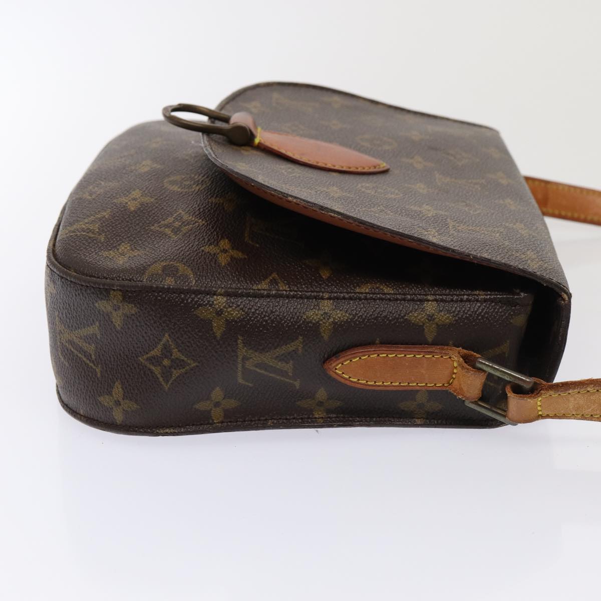 LOUIS VUITTON Monogram Saint Cloud GM Shoulder Bag M51242 LV Auth 79200