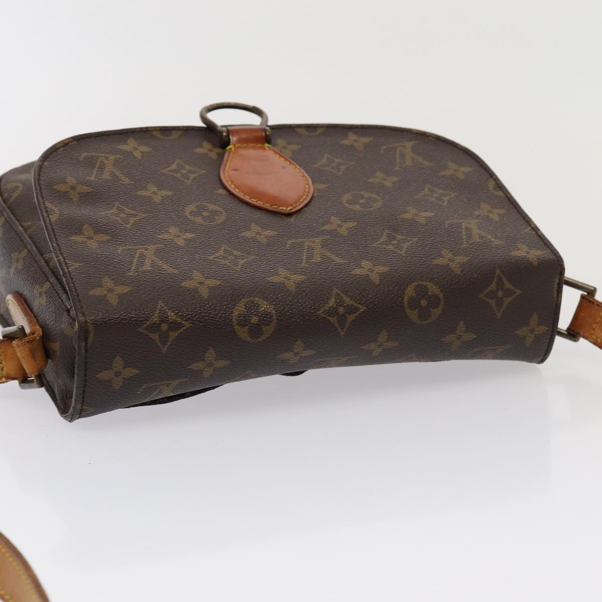 LOUIS VUITTON Monogram Saint Cloud GM Shoulder Bag M51242 LV Auth 79200