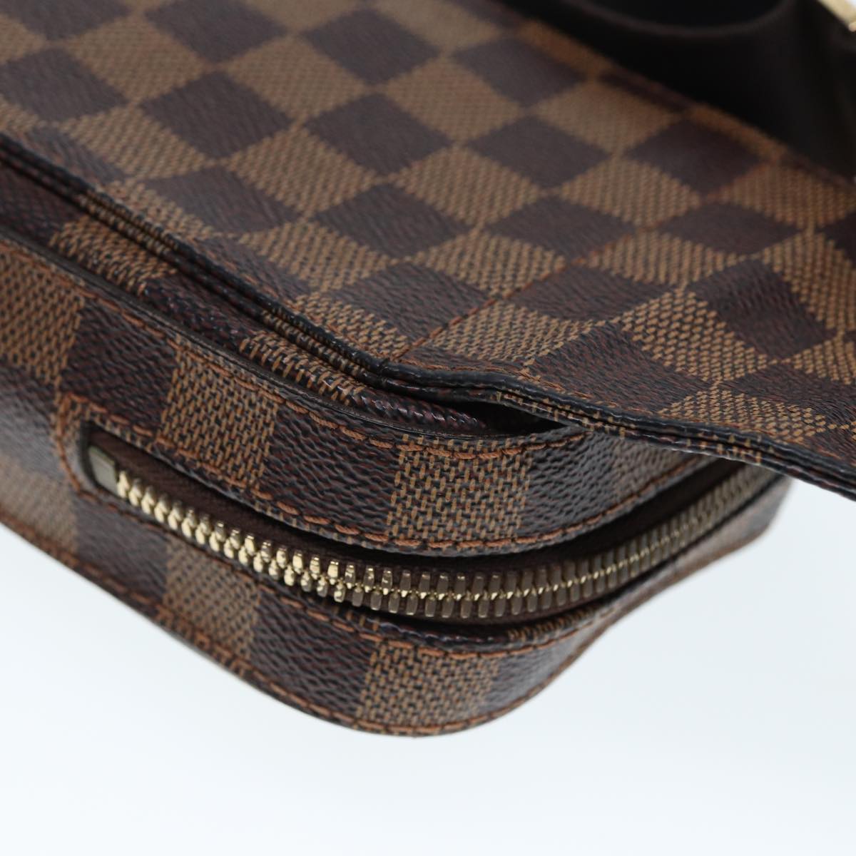 LOUIS VUITTON Damier Ebene Geronimos Shoulder Bag N51994 LV Auth 79202