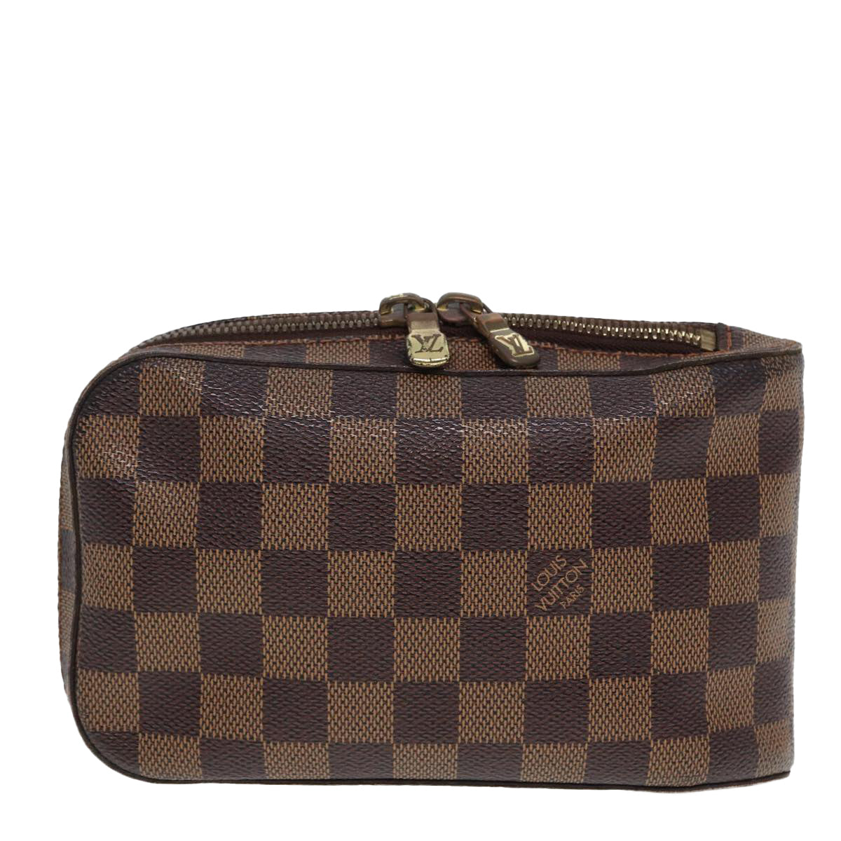 LOUIS VUITTON Damier Ebene Geronimos Shoulder Bag N51994 LV Auth 79202