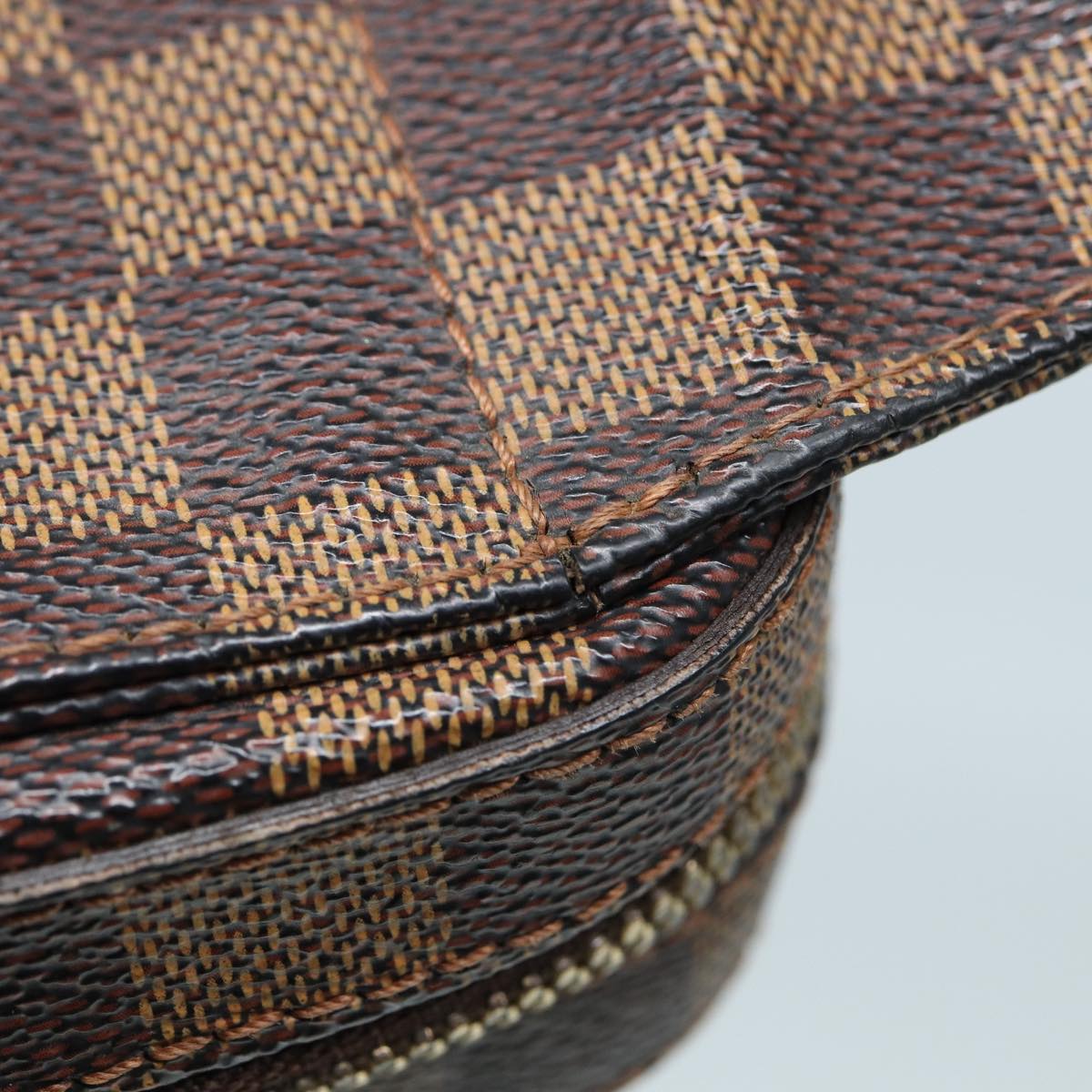 LOUIS VUITTON Damier Ebene Geronimos Shoulder Bag N51994 LV Auth 79202