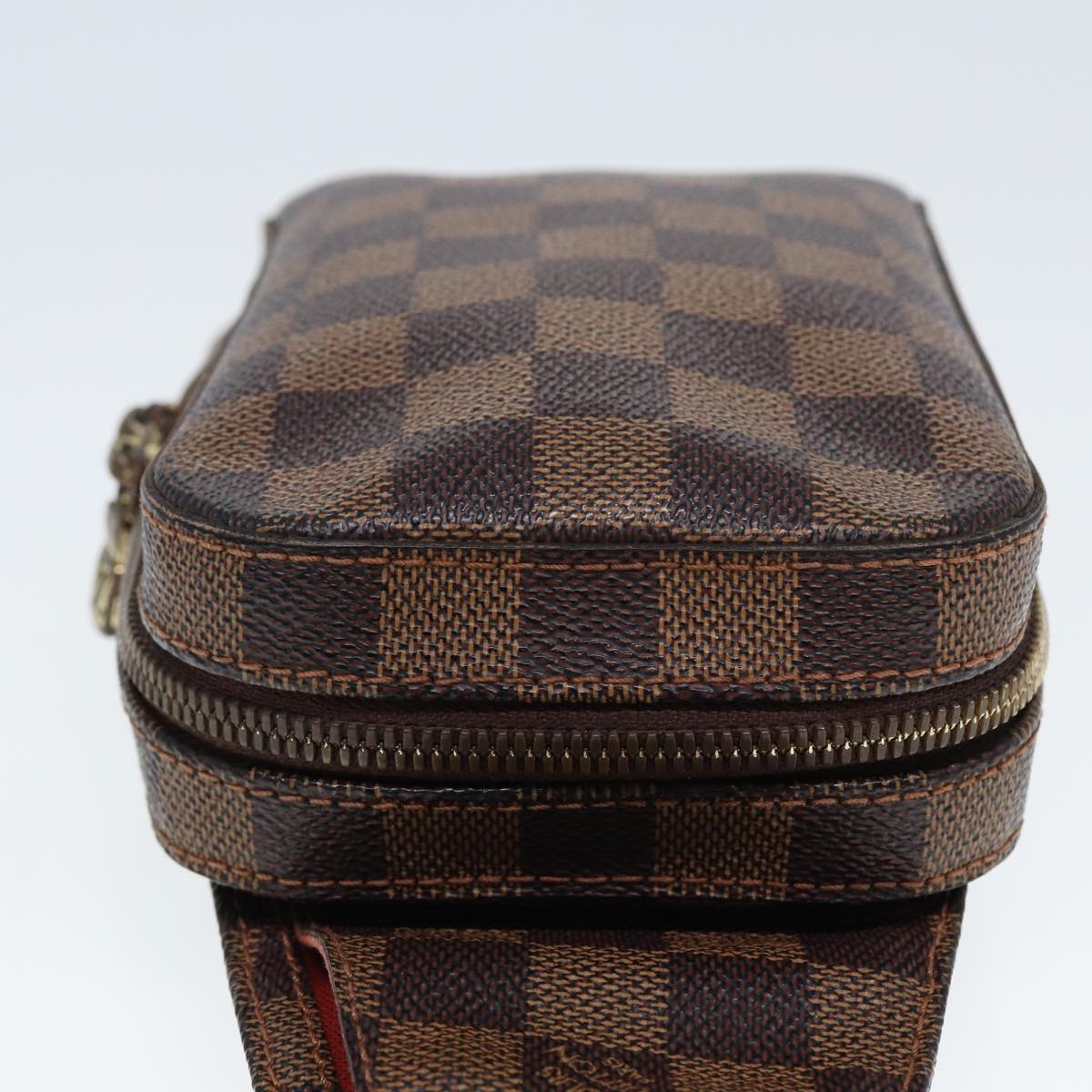 LOUIS VUITTON Damier Ebene Geronimos Shoulder Bag N51994 LV Auth 79202