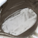 PRADA Hand Bag Nylon Silver Auth 79203-11