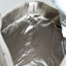 PRADA Hand Bag Nylon Silver Auth 79203-19