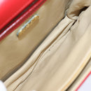 FENDI Hand Bag Leather Red Auth 79213-10