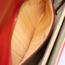 FENDI Hand Bag Leather Red Auth 79213-26