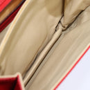 FENDI Hand Bag Leather Red Auth 79213-27