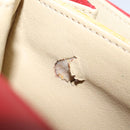 FENDI Hand Bag Leather Red Auth 79213-11