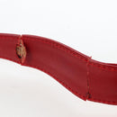 FENDI Hand Bag Leather Red Auth 79213-28