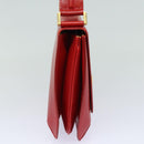 FENDI Hand Bag Leather Red Auth 79213-3