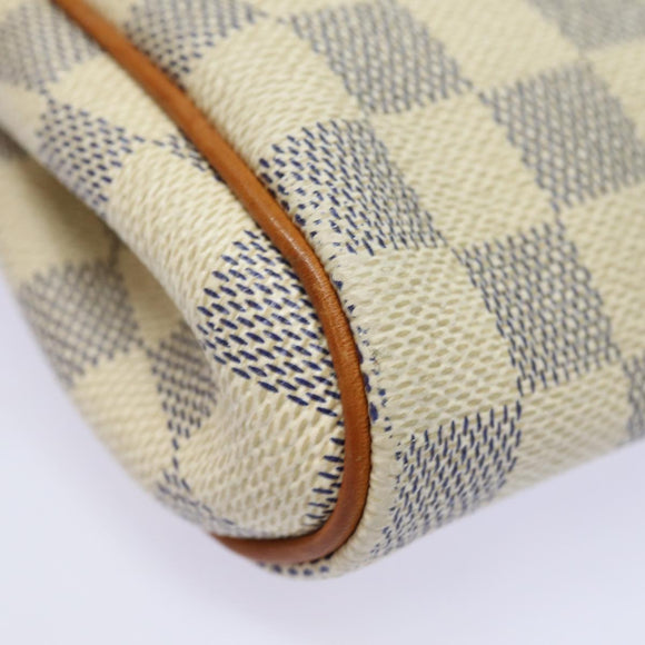 LOUIS VUITTON Damier Azur Eva Shoulder Bag 2way N55214 LV Auth 79224