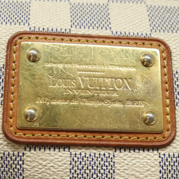 LOUIS VUITTON Damier Azur Eva Shoulder Bag 2way N55214 LV Auth 79224