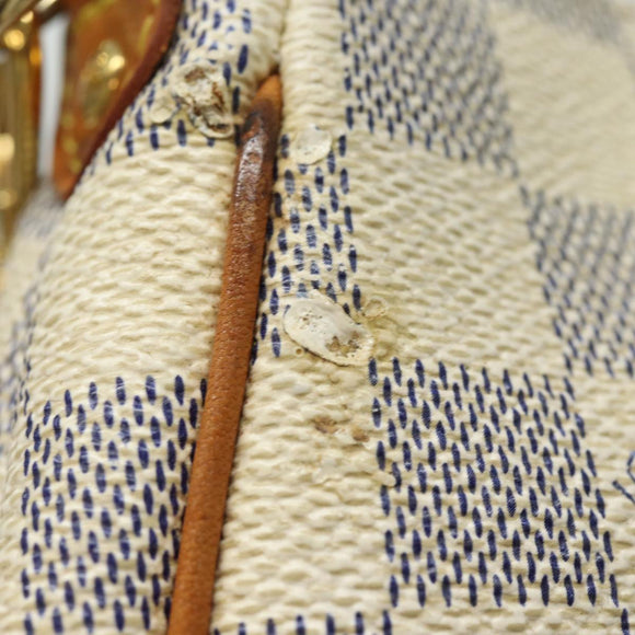 LOUIS VUITTON Damier Azur Eva Shoulder Bag 2way N55214 LV Auth 79224