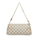 LOUIS VUITTON Damier Azur Eva Shoulder Bag 2way N55214 LV Auth 79224-2