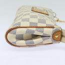 LOUIS VUITTON Damier Azur Eva Shoulder Bag 2way N55214 LV Auth 79224-4