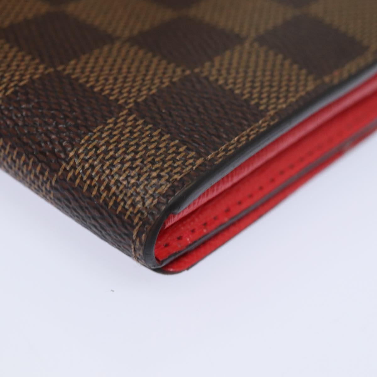 LOUIS VUITTON Damier Ebene Portefeuille Sarah Long Wallet N60491 LV Auth 79229