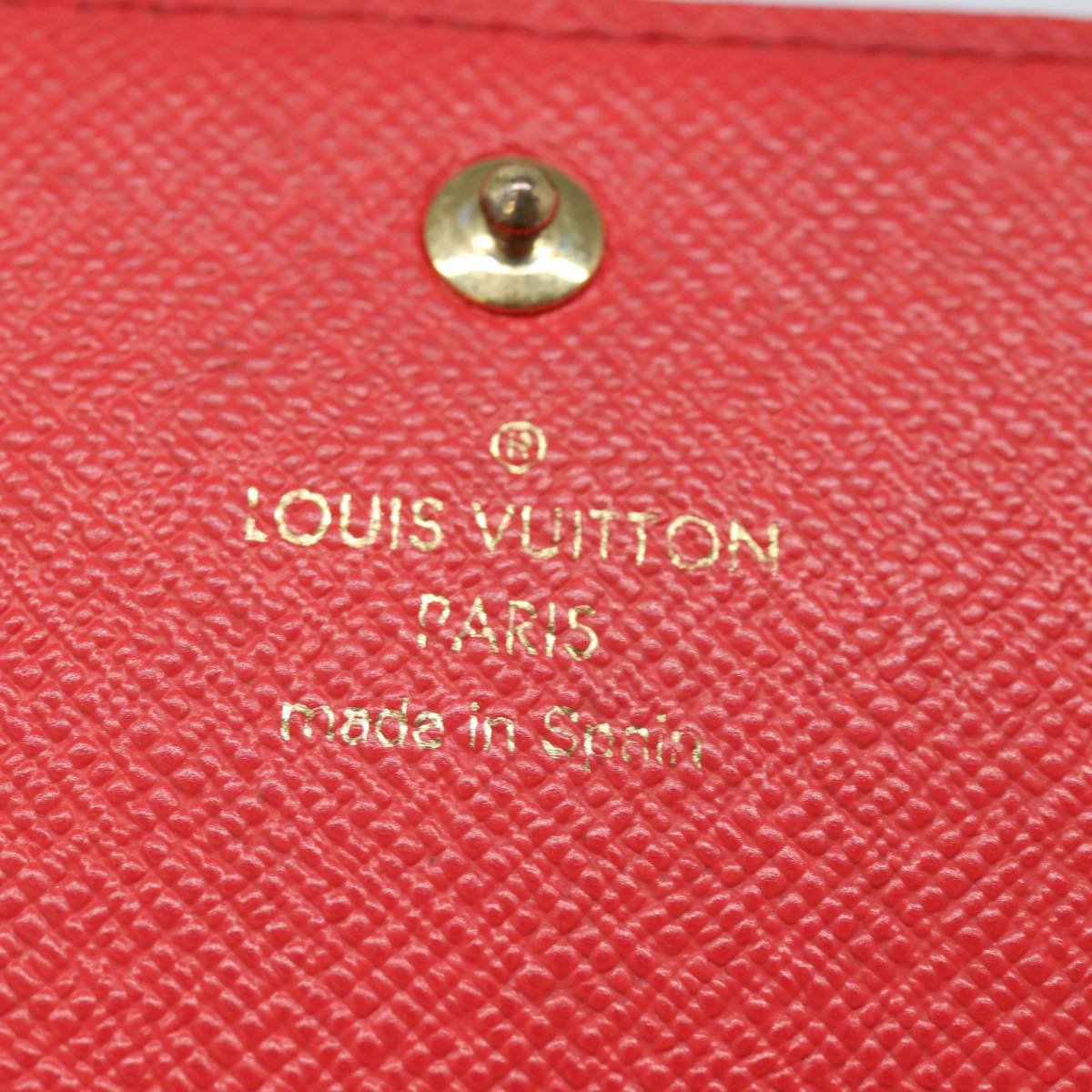 LOUIS VUITTON Damier Ebene Portefeuille Sarah Long Wallet N60491 LV Auth 79229