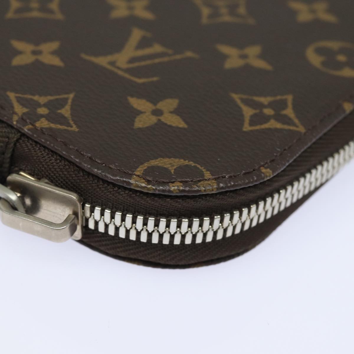 LOUIS VUITTON Monogram Horizon Laptop Sleeve PC Case M42666 LV Auth 79231A