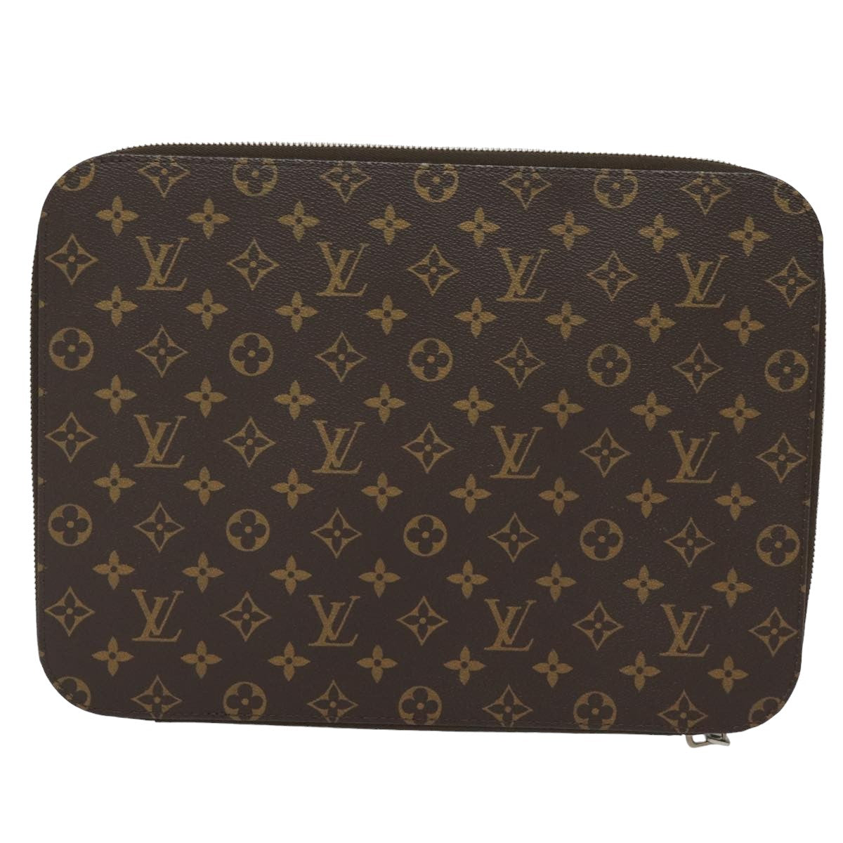 LOUIS VUITTON Monogram Horizon Laptop Sleeve PC Case M42666 LV Auth 79231A - 0