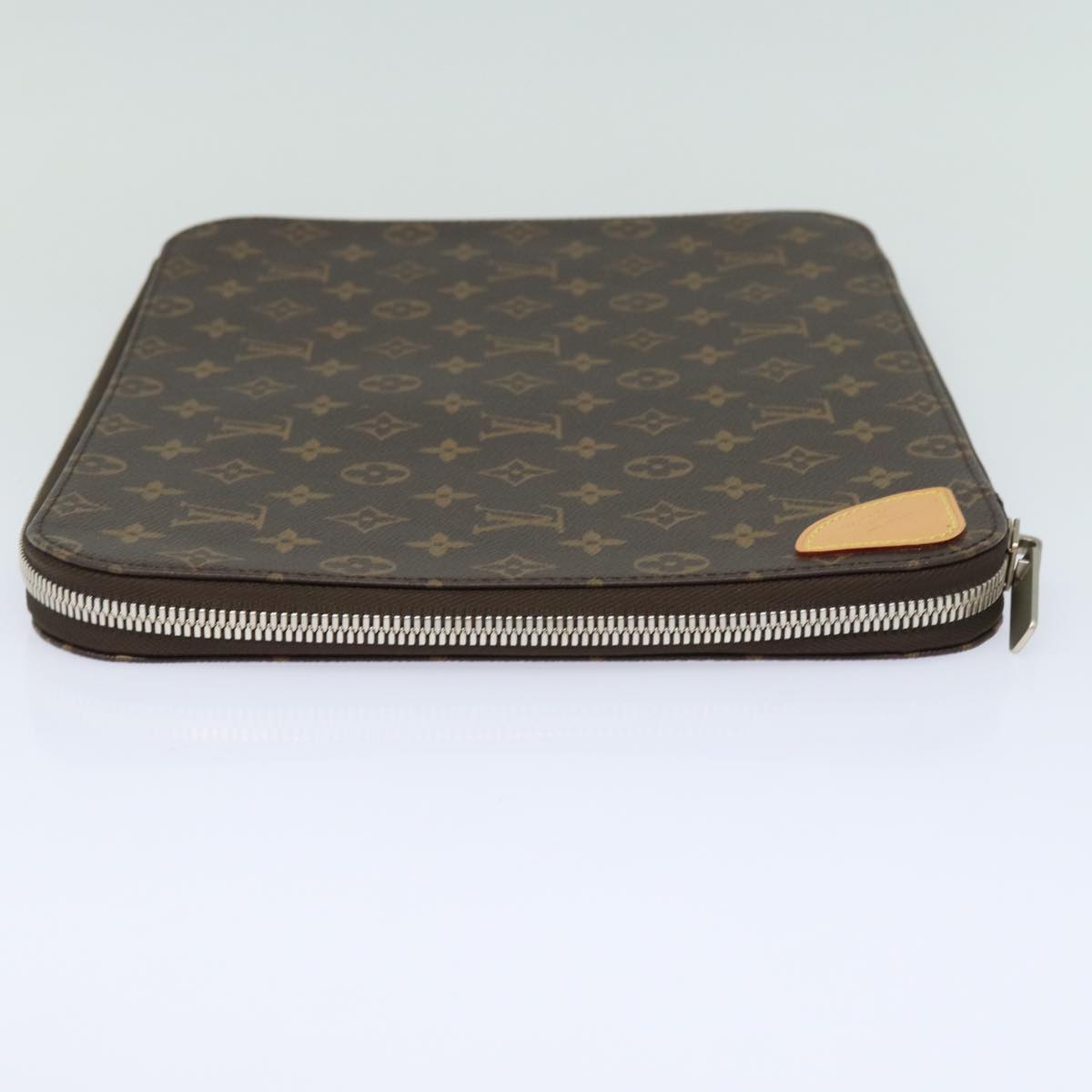 LOUIS VUITTON Monogram Horizon Laptop Sleeve PC Case M42666 LV Auth 79231A