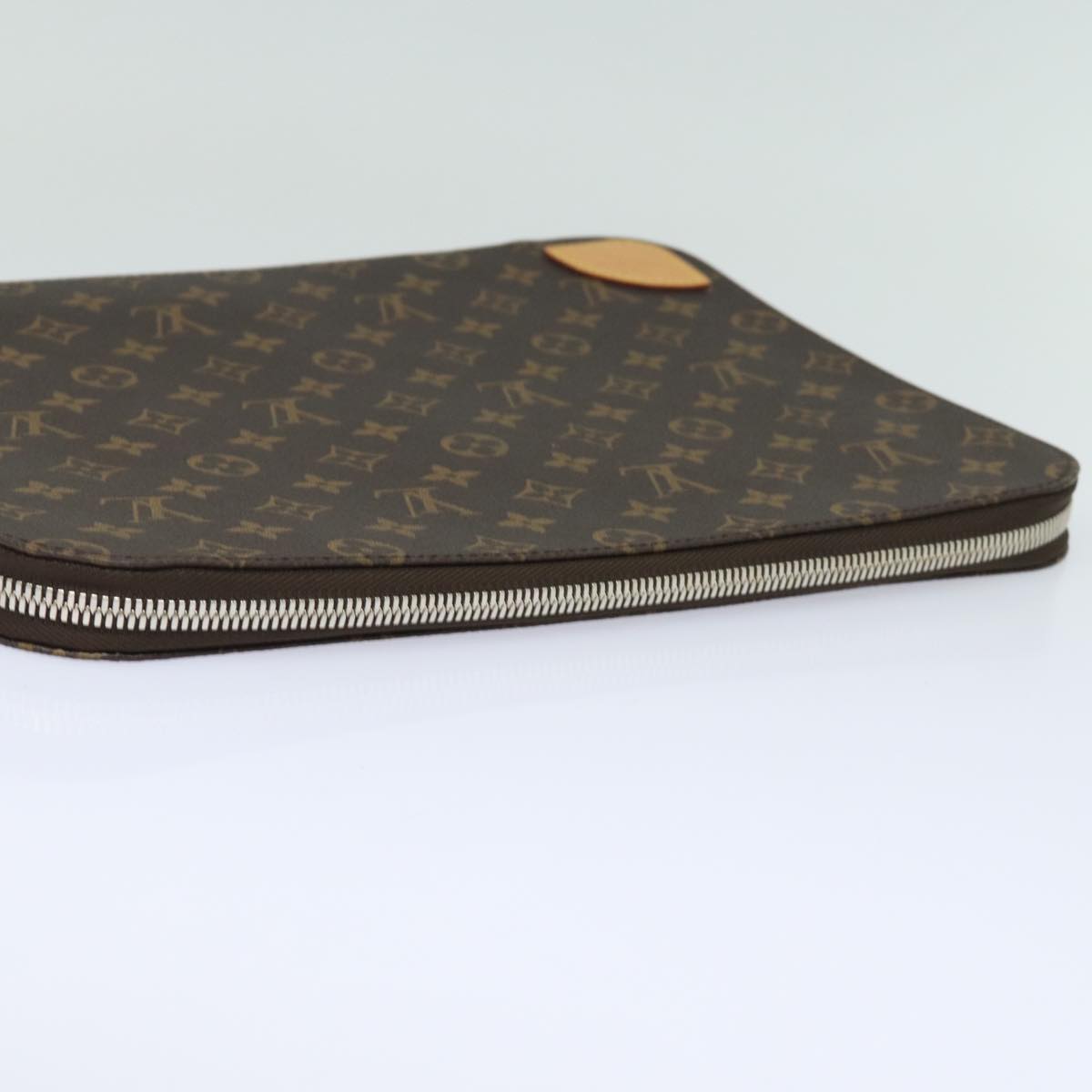 LOUIS VUITTON Monogram Horizon Laptop Sleeve PC Case M42666 LV Auth 79231A