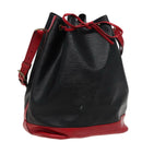 LOUIS VUITTON Epi Noe Shoulder Bag By color Black Red M44017 LV Auth 79238-1