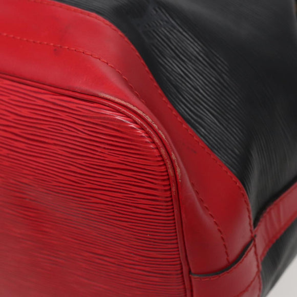 LOUIS VUITTON Epi Noe Shoulder Bag By color Black Red M44017 LV Auth 79238