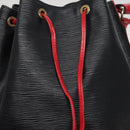 LOUIS VUITTON Epi Noe Shoulder Bag By color Black Red M44017 LV Auth 79238-21