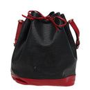 LOUIS VUITTON Epi Noe Shoulder Bag By color Black Red M44017 LV Auth 79238-13