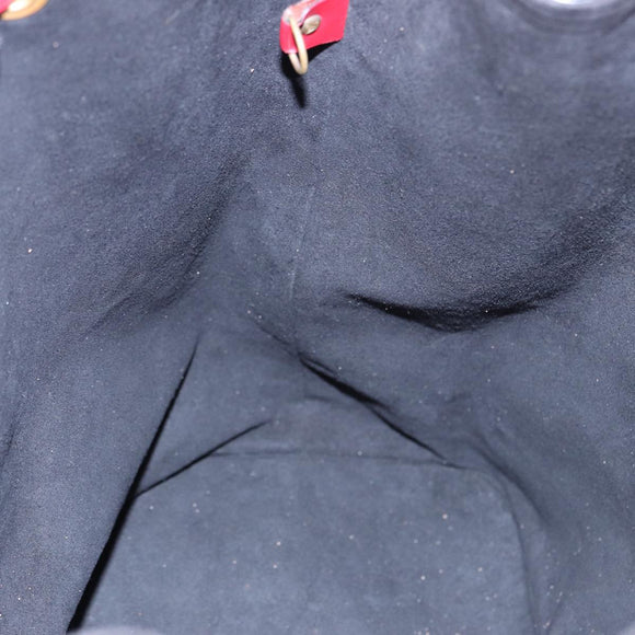 LOUIS VUITTON Epi Noe Shoulder Bag By color Black Red M44017 LV Auth 79238