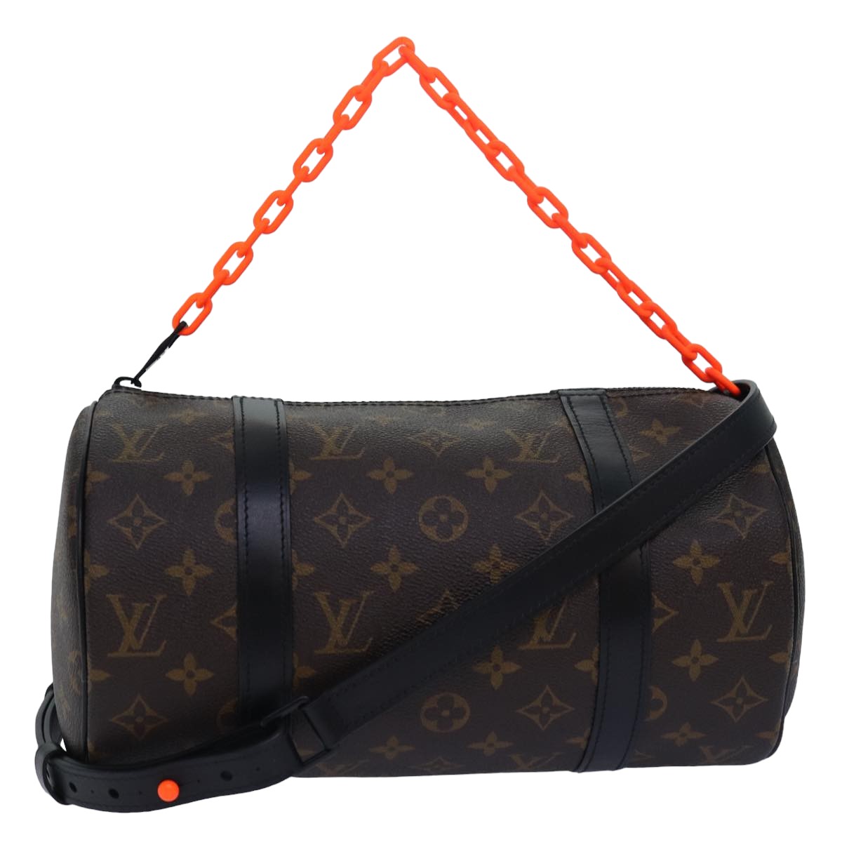 LOUIS VUITTON Monogram Solar Powered Ray Mini Pollution Bag M44479 Auth 79245SA