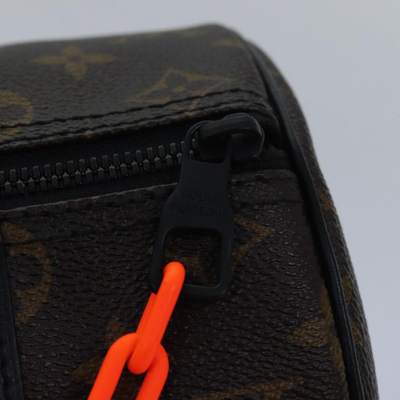 LOUIS VUITTON Monogram Solar Powered Ray Mini Pollution Bag M44479 Auth 79245SA