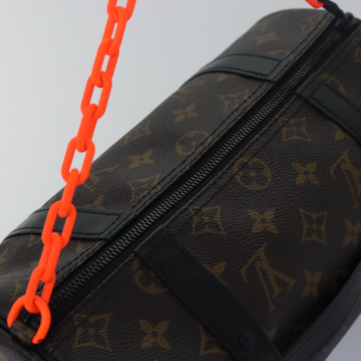 LOUIS VUITTON Monogram Solar Powered Ray Mini Pollution Bag M44479 Auth 79245SA