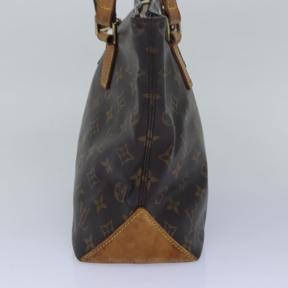 LOUIS VUITTON Monogram Cabas Piano Tote Bag M51148 LV Auth 79261