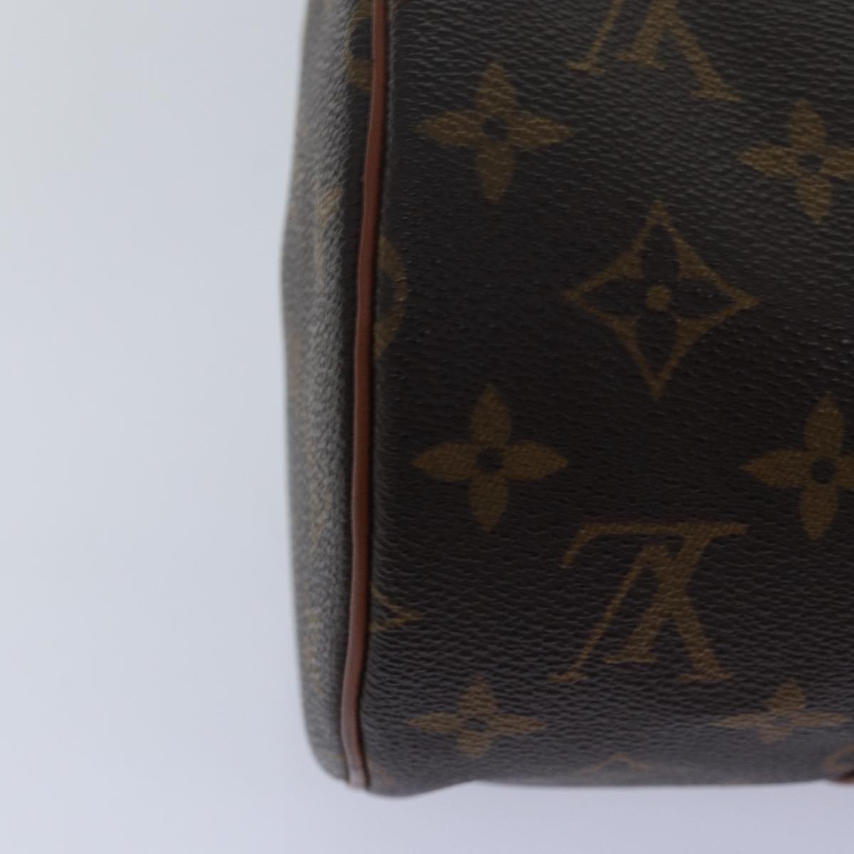 LOUIS VUITTON Monogram Papillon 30 Hand Bag M51385 LV Auth 79267