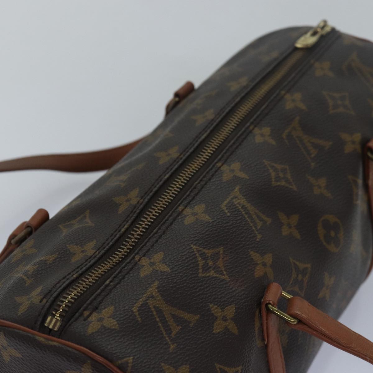 LOUIS VUITTON Monogram Papillon 30 Hand Bag M51385 LV Auth 79267