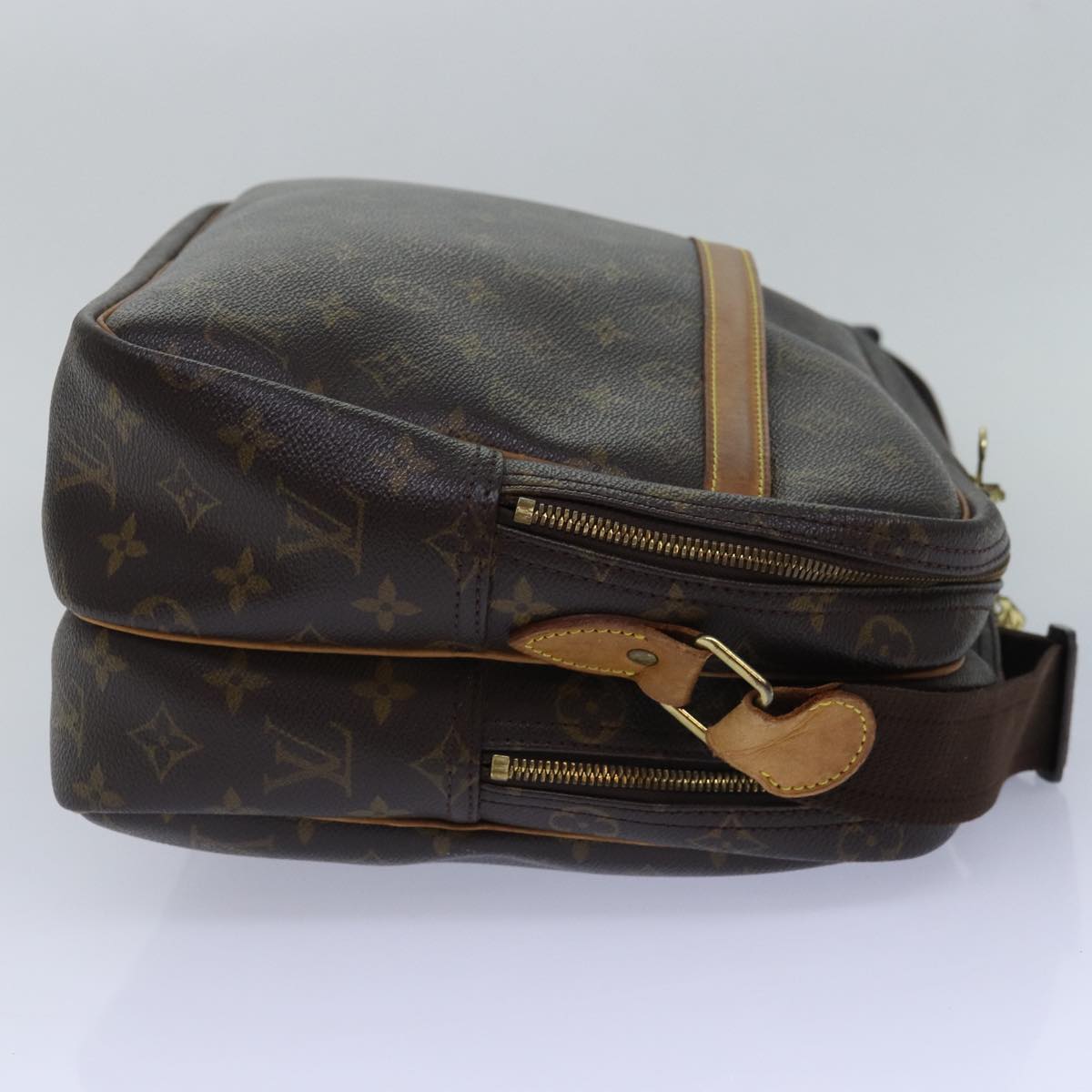 LOUIS VUITTON Monogram Reporter GM Shoulder Bag M45252 LV Auth 79270