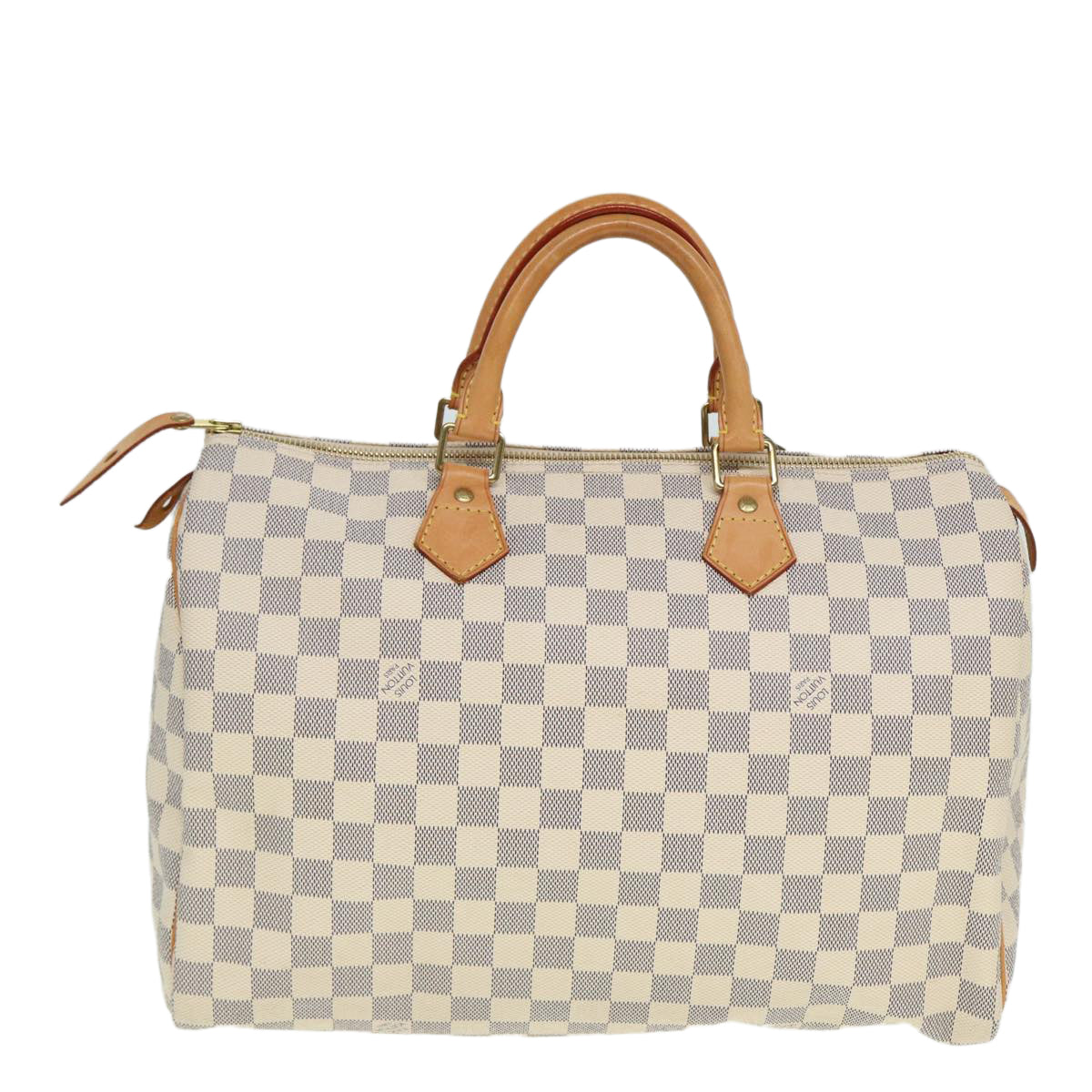 LOUIS VUITTON Damier Azur Speedy 35 Hand Bag N41535 LV Auth 79273 - 0