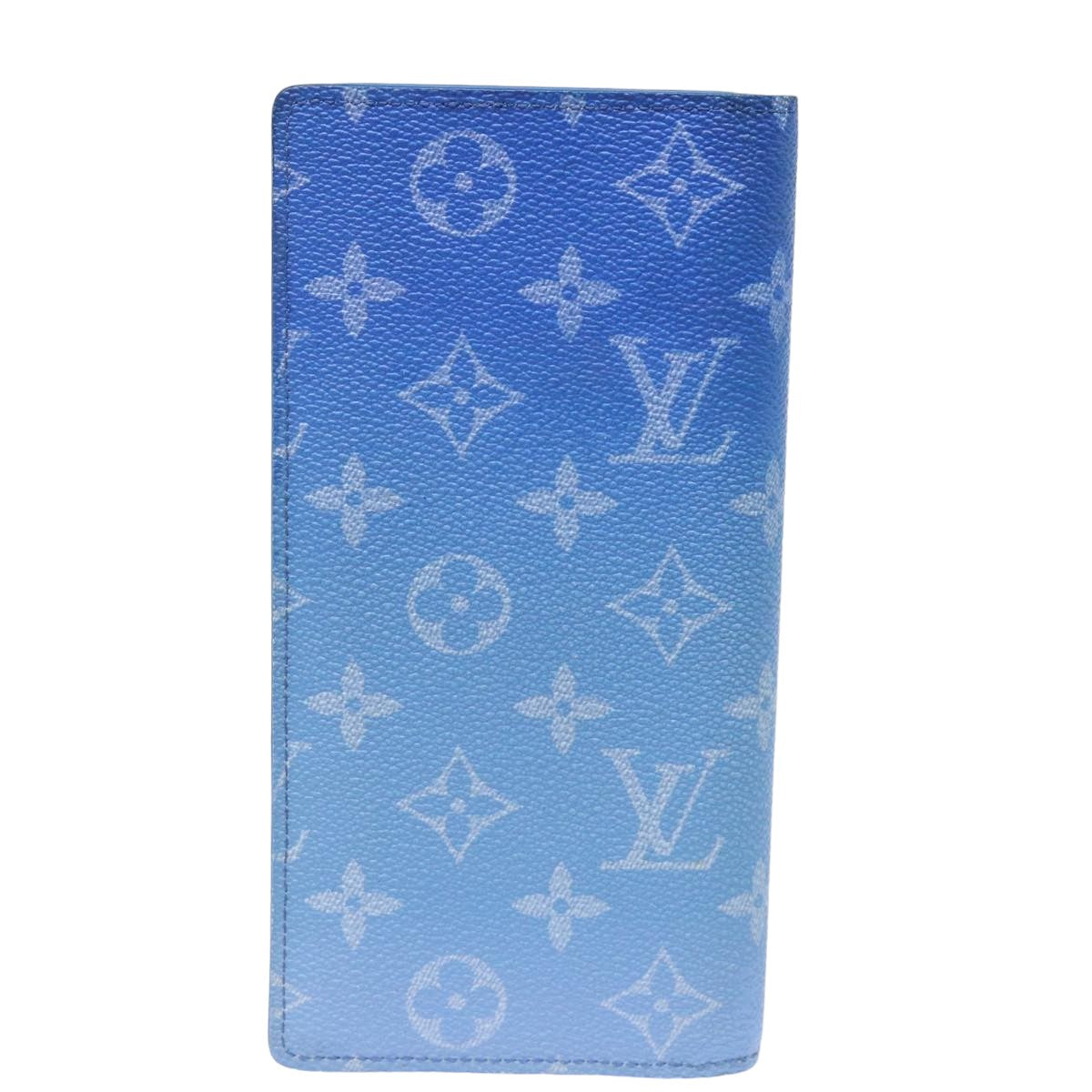 LOUIS VUITTON Monogram Clouds Portefeuille Braza Long Wallet M69680 Auth 79275 - 0