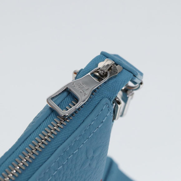 LOUIS VUITTON Monogram Yayoi Kusama Hobo Cruiser Bag Blue M21716 LV Auth 79276SM